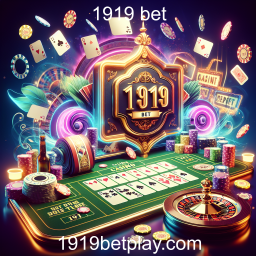 Descubra a Emoção dos Jogos de Cassino no 1919 Bet